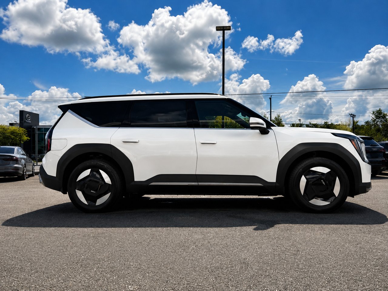 Kia EV9 2024 Blanc Granby - photo #7