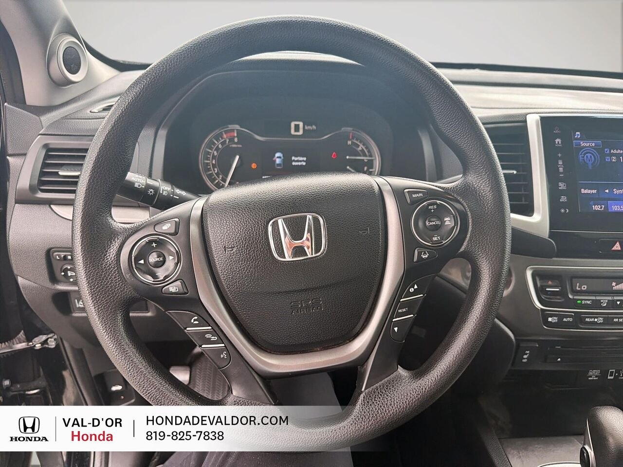 2017 Honda Ridgeline Cabine multiplaces, 4 roues motrices Sport Black Val-d'Or - photo #7