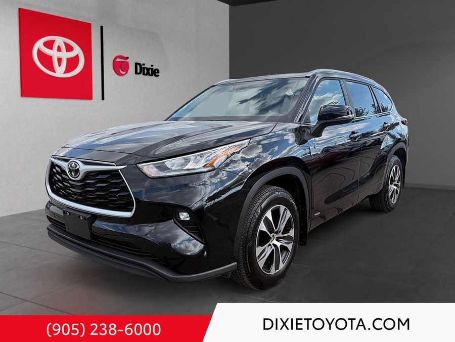 2026 Toyota Highlander Hybrid XLE AWD Black