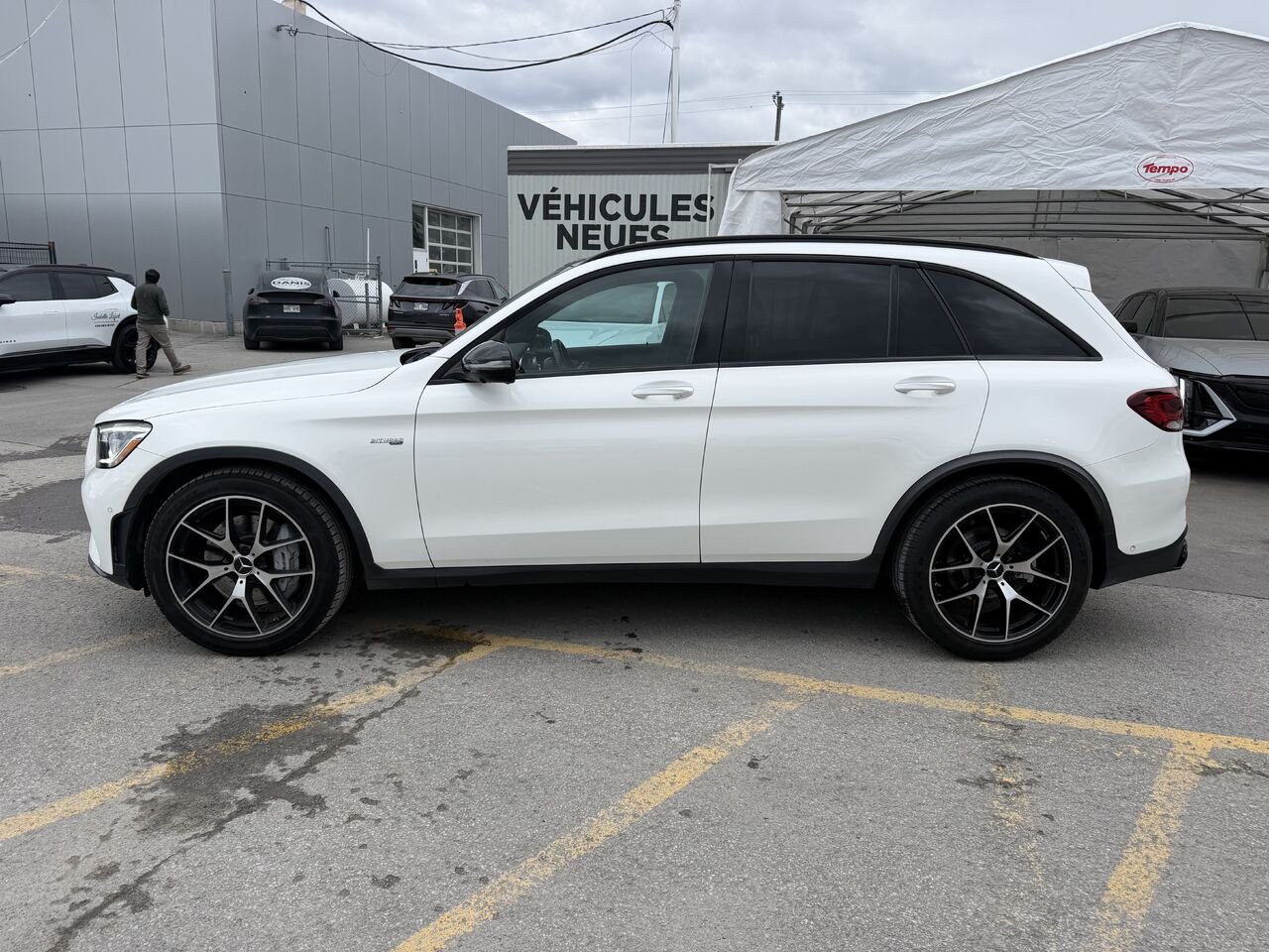 2020 Mercedes-Benz GLC GLC 43 AMG 4MATIC White Laval - photo #1