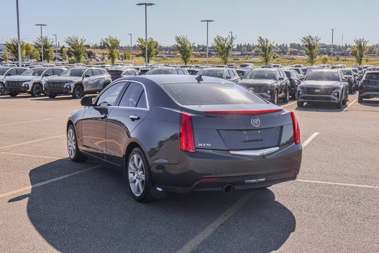 2014 Cadillac ATS 4dr Sdn 2.5L RWD Phantom Gray Metallic Sherwood Park - photo #5