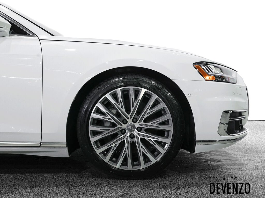 Audi A8 L 2019 Blanc Saint-Eustache - photo #4