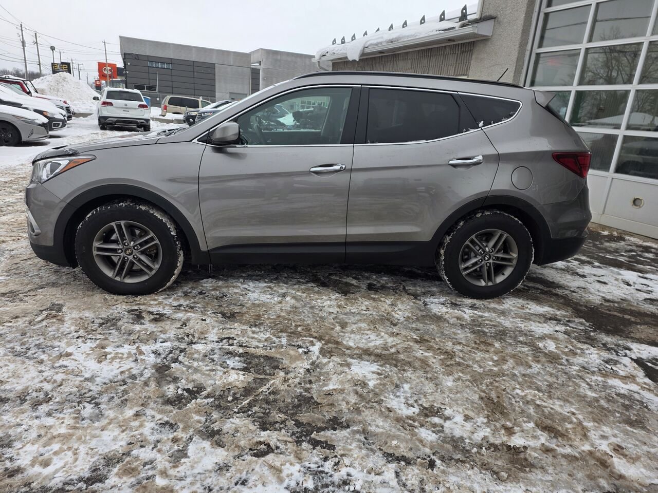 2018 Hyundai Santa Fe Sport Beige  - photo #2