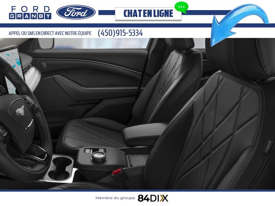 Ford Mustang Mach-E Sélect TI 2025 Blanc astral métallisé trois couches