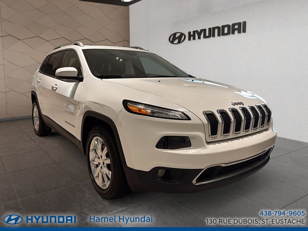 2017 Jeep Cherokee White Saint-Eustache - photo #0