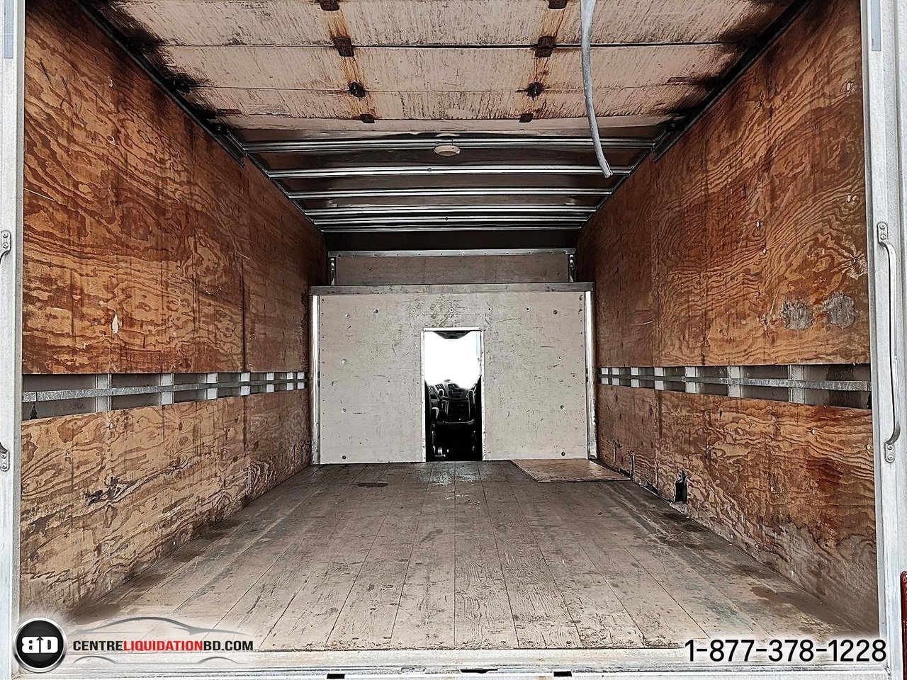 2018 Ford TRANSIT CUTAWAY BOITE 14 PIEDS | A8010 White Granby - photo #7