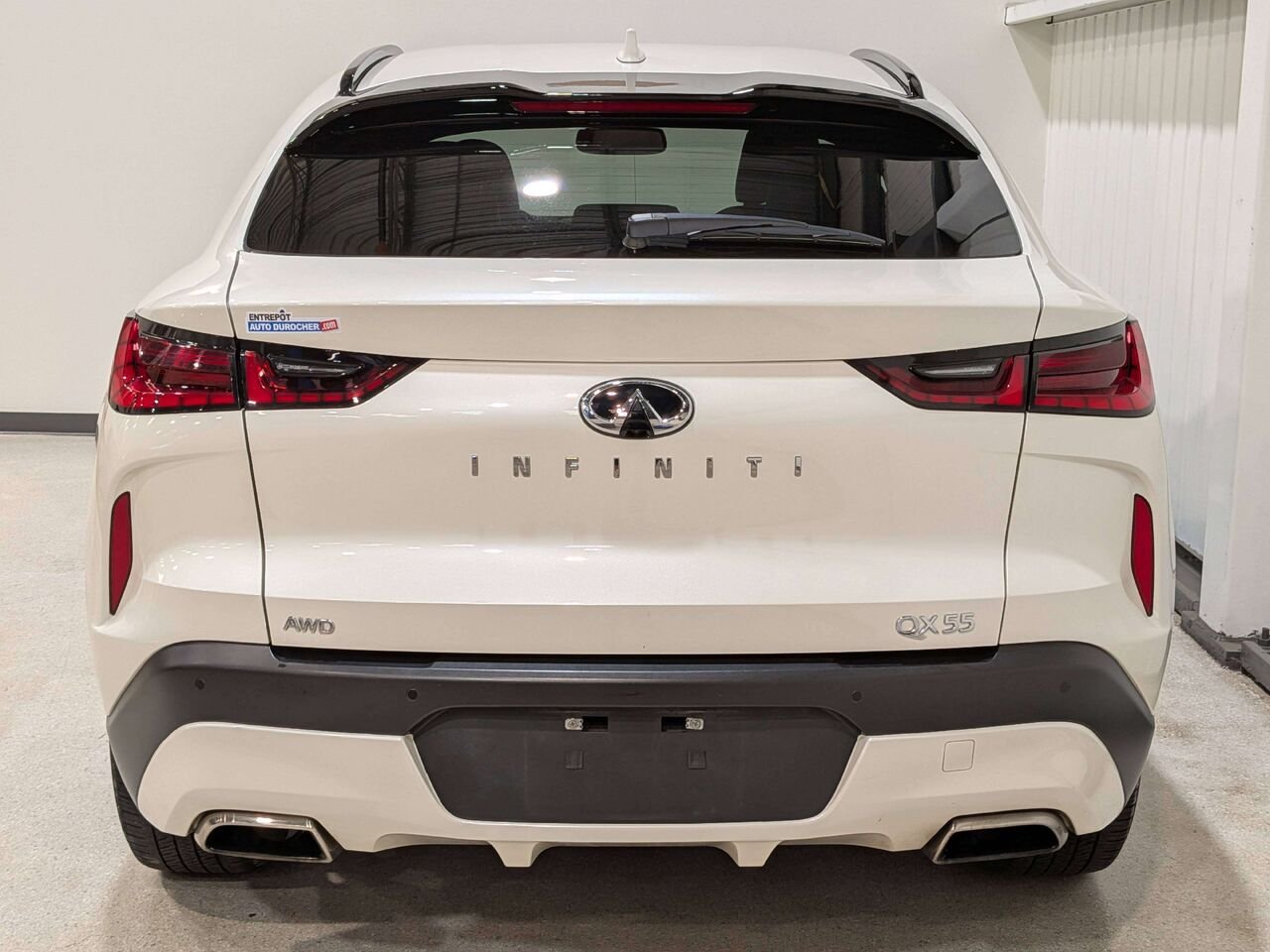 2022 INFINITI QX55 SENSORY AWD White Val-David - photo #5