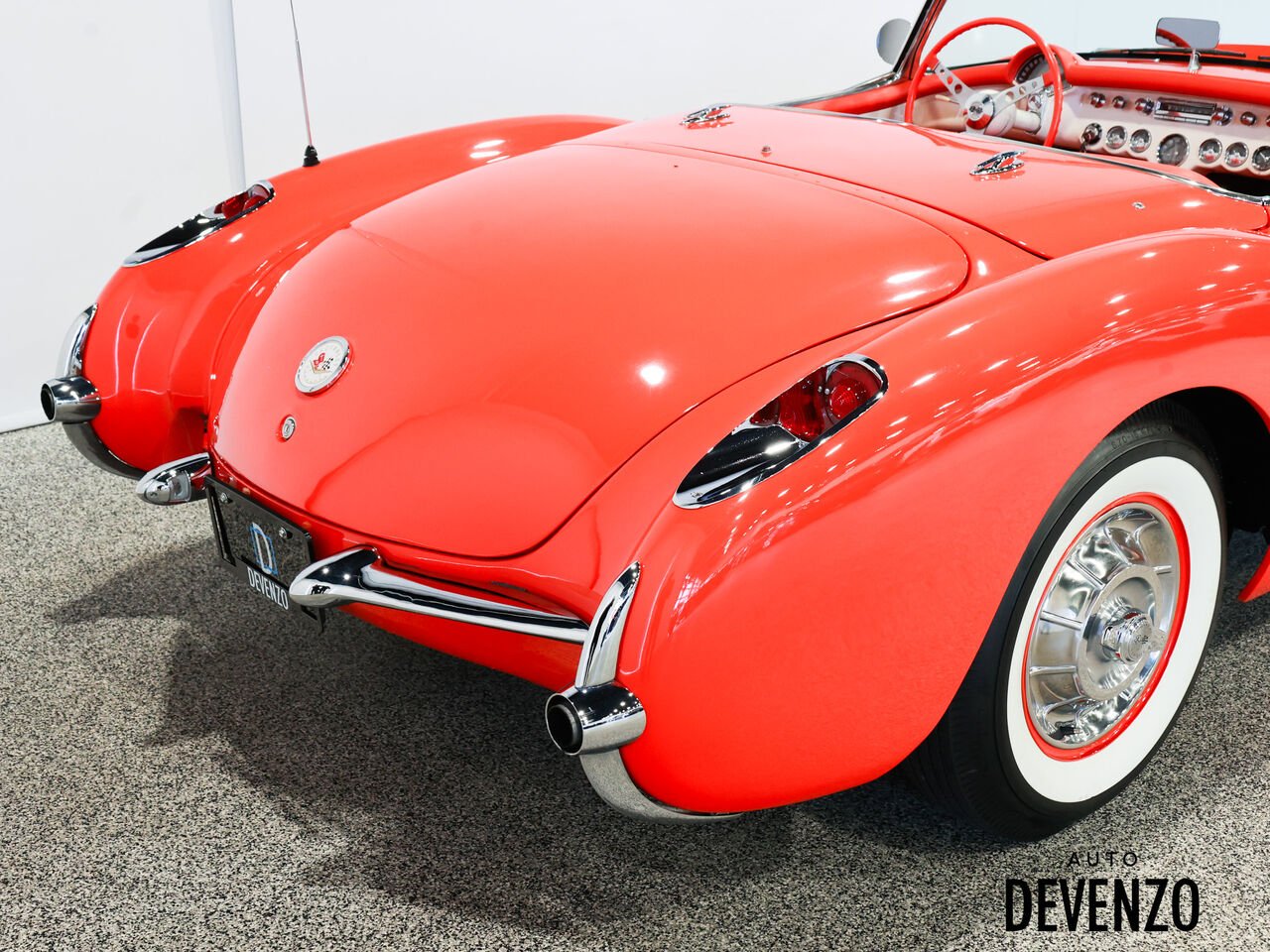 1957 Chevrolet Corvette Red Saint-Eustache - photo #6