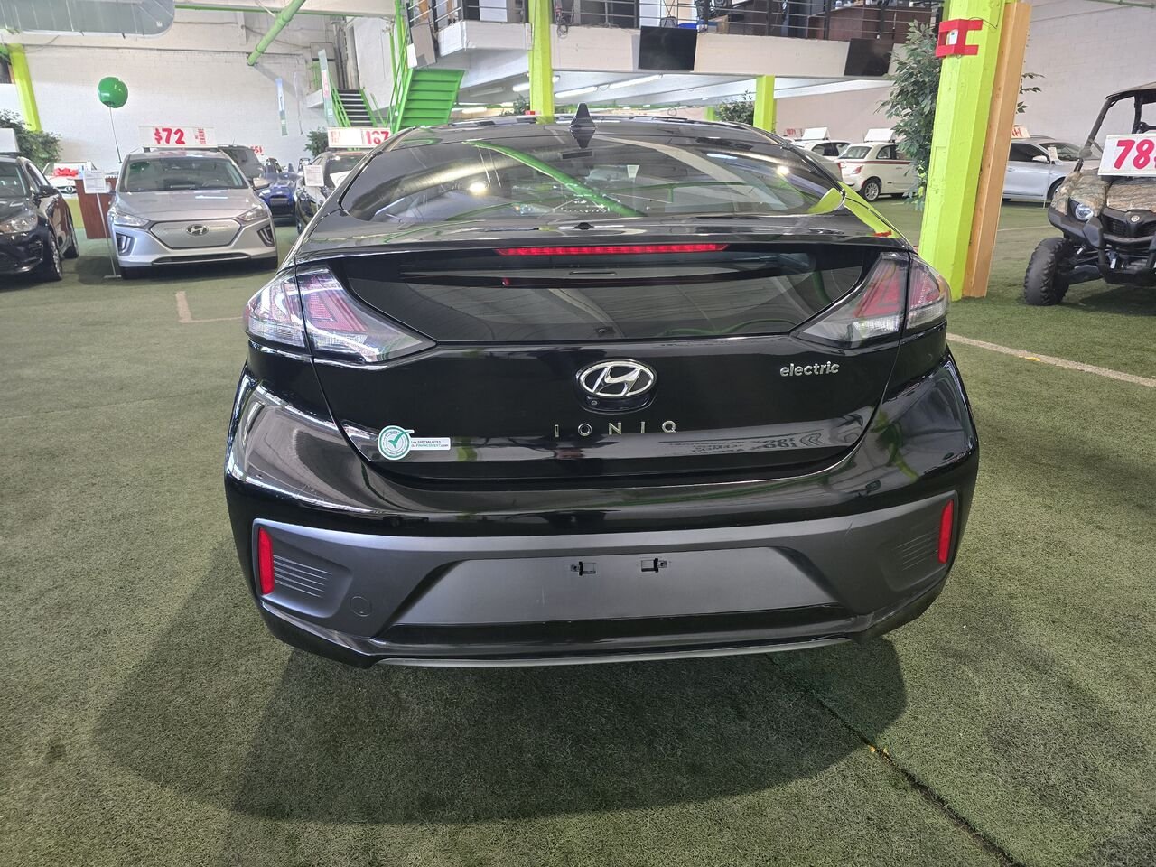 2021 Hyundai Ioniq Electric Black  - photo #4