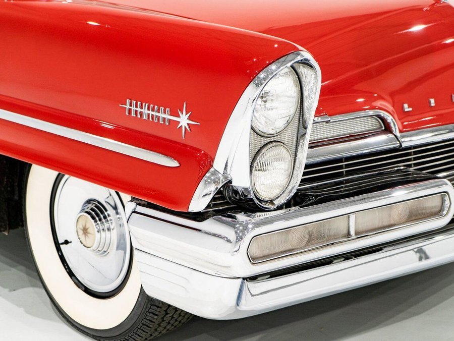 Lincoln Premiere 1957 1957 Rouge