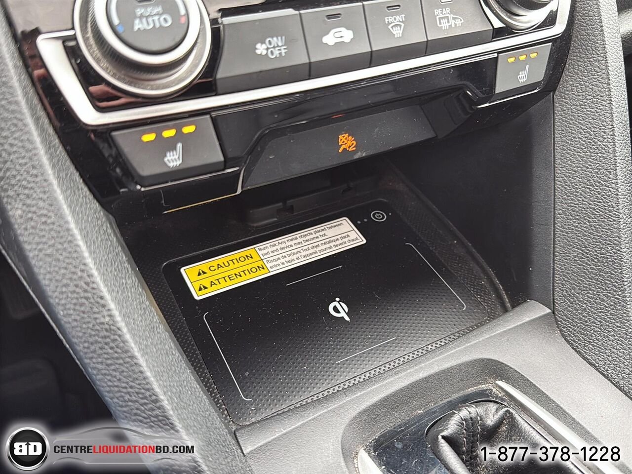 2017 HONDA CIVIC BERLINE TOURING AUTOMATIQUE | BD0383 Black Granby - photo #22
