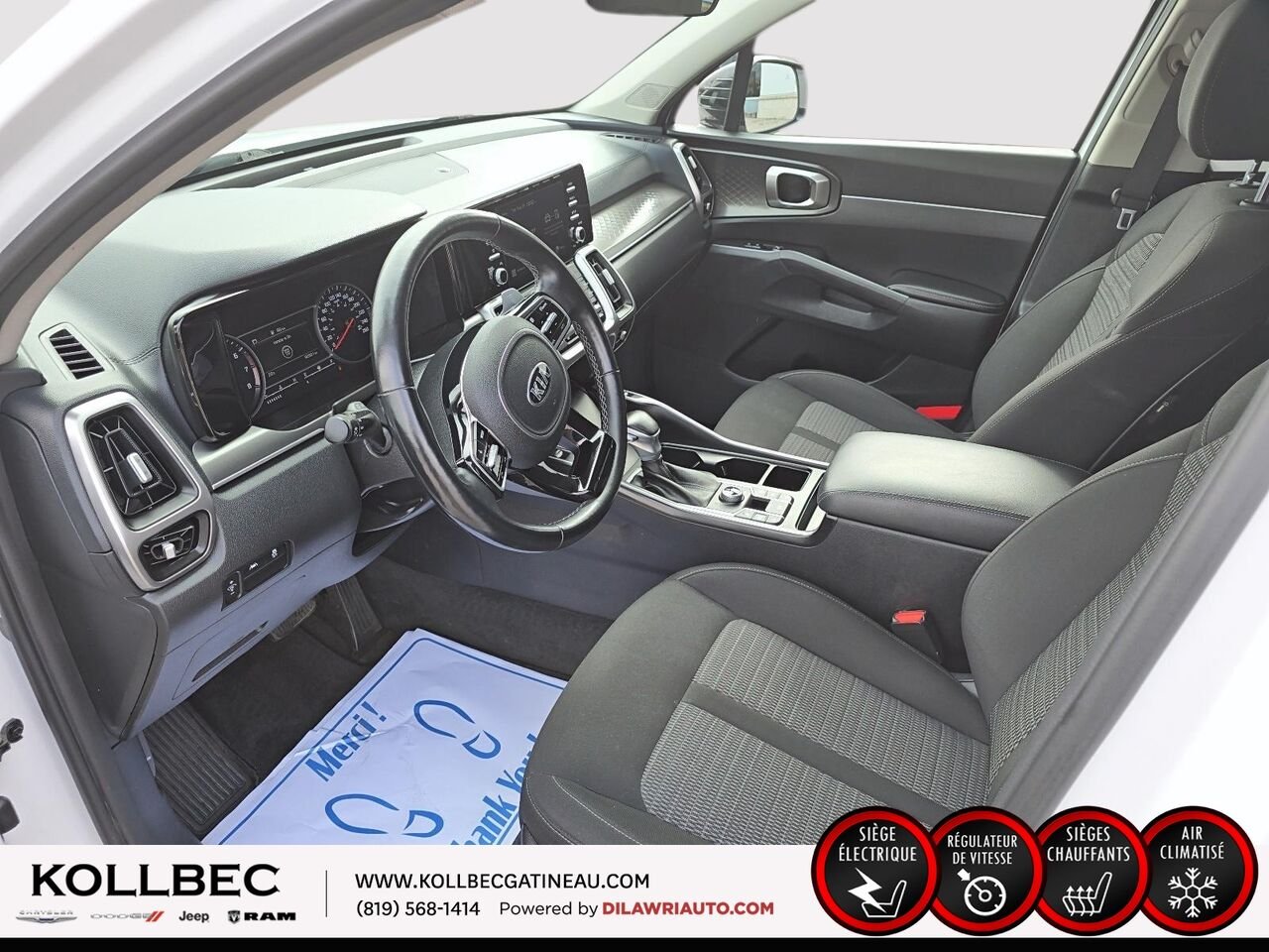 2021 KIA SORENTO X-Line AWD White Ottawa & Gatineau - photo #24