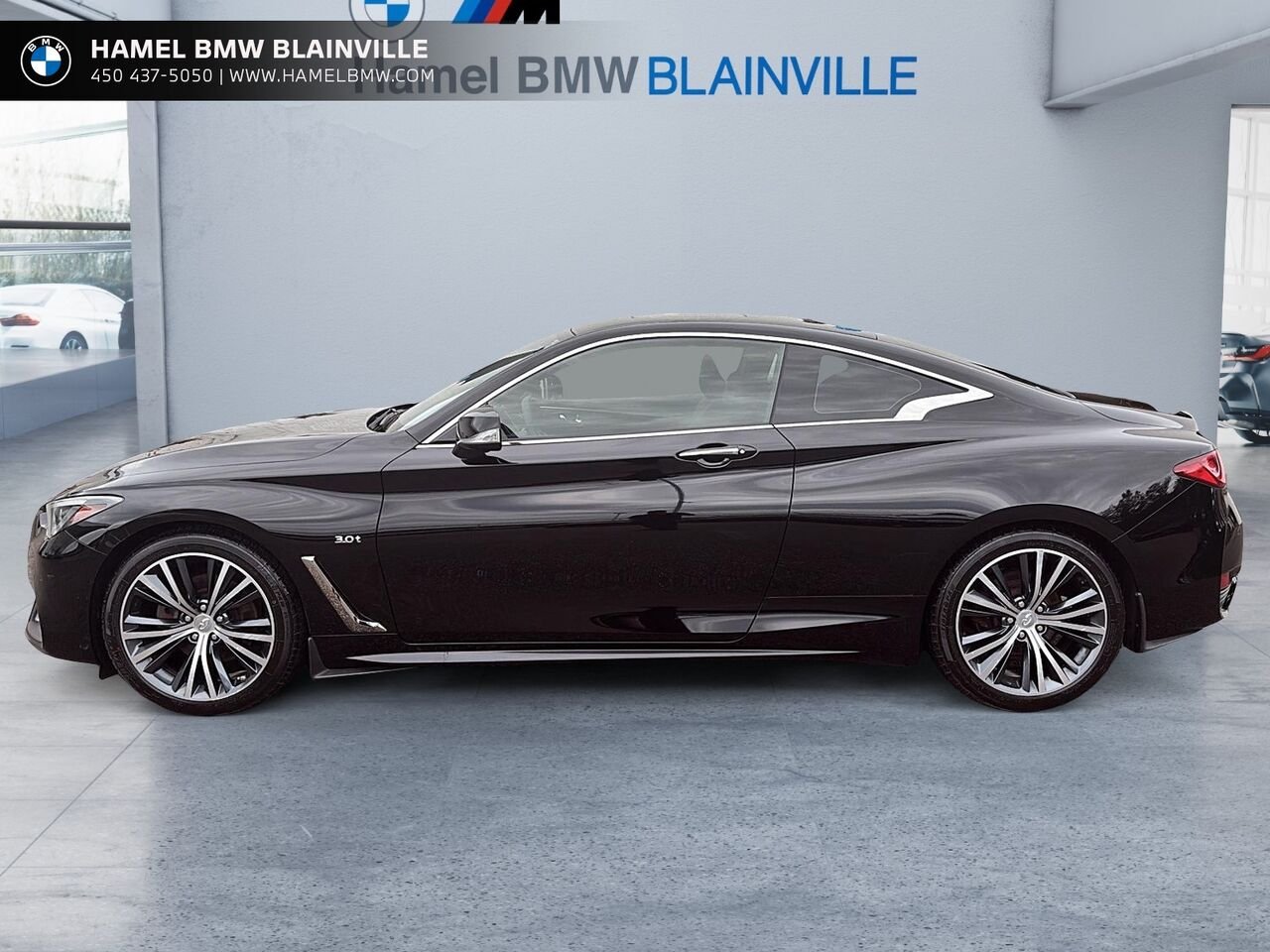 INFINITI Q60 3.0t coupé 2 portes 2017 Noir Blainville - photo #4