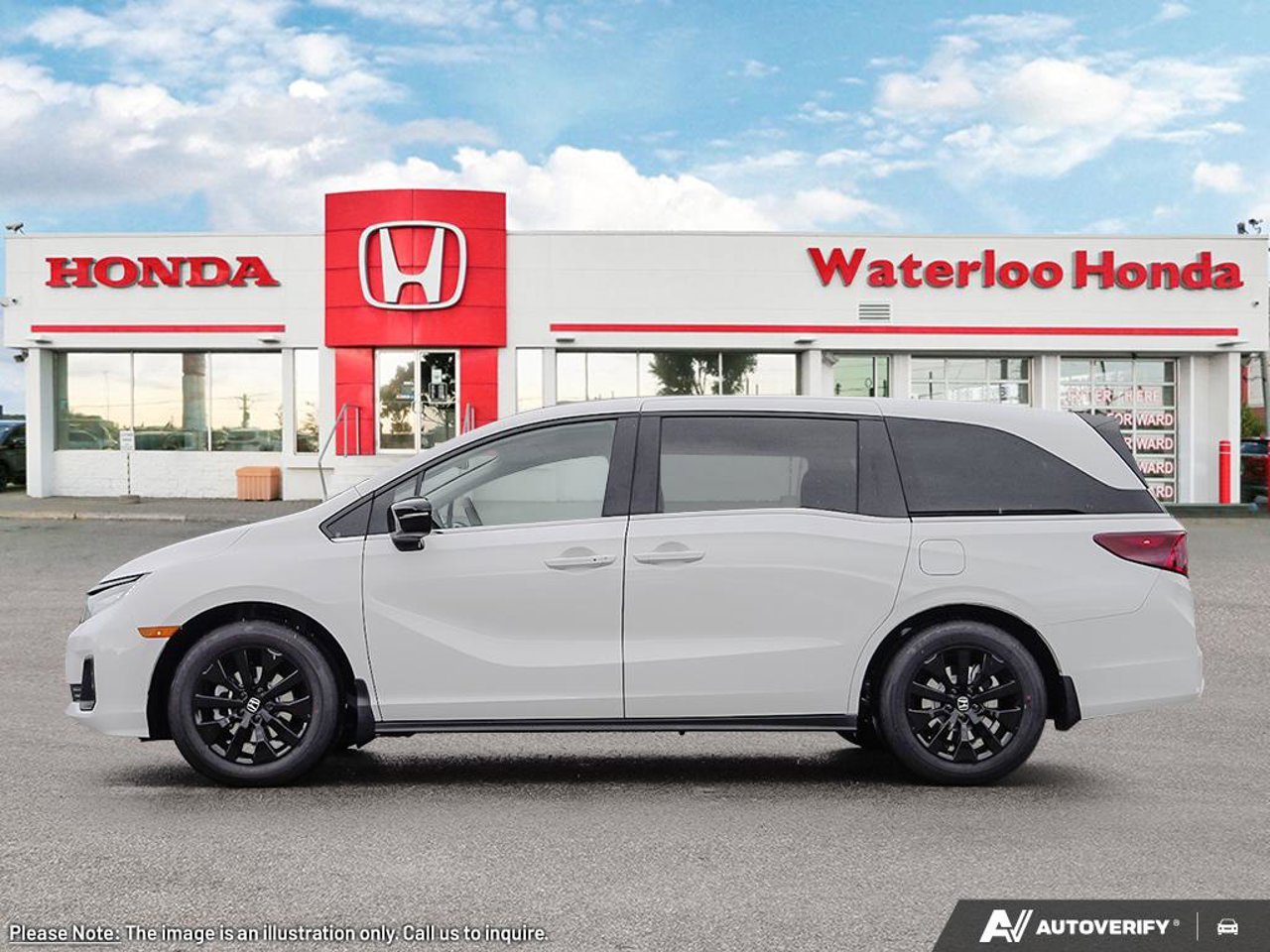 2026 Honda Odyssey 5FNRL6H76TB501967 Crystal Black Pearl Mirabel - photo #2