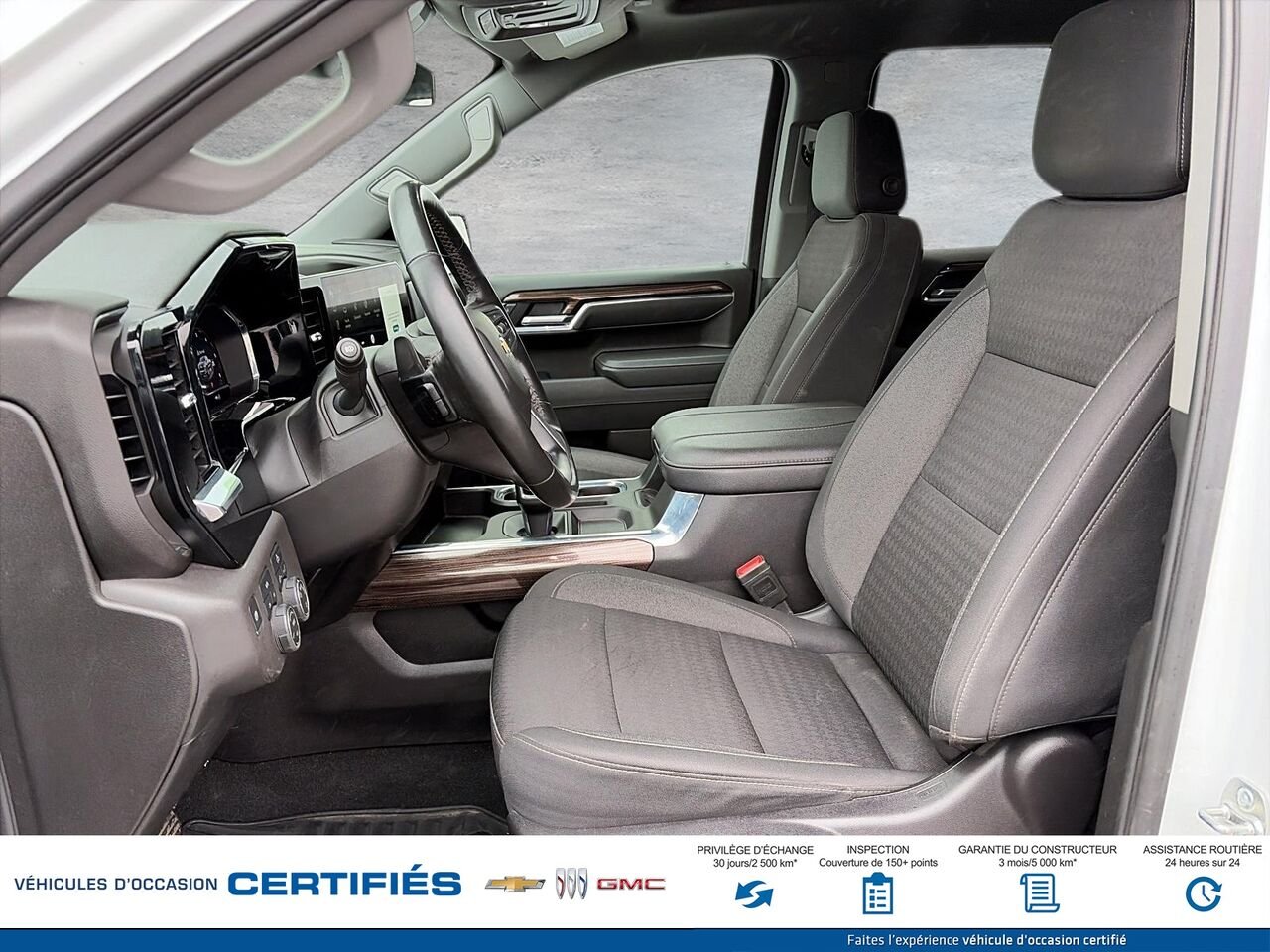 2025 CHEVROLET SILVERADO LT cabine multiplace 4RM 157 po White Montmagny - photo #7