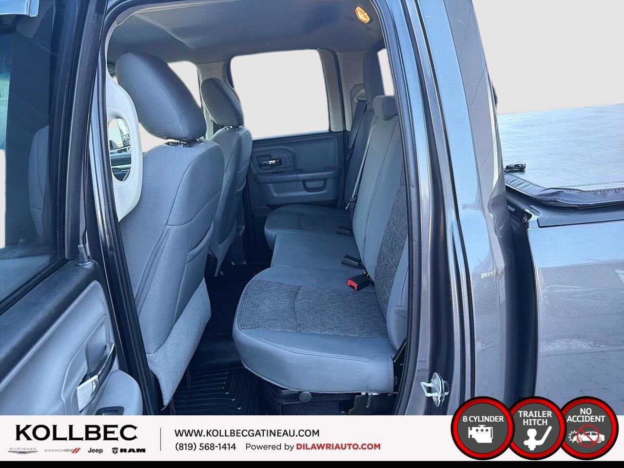 2016 RAM 1500 Big Horn Quad Cab 4x4 Grey Ottawa & Gatineau - photo #24