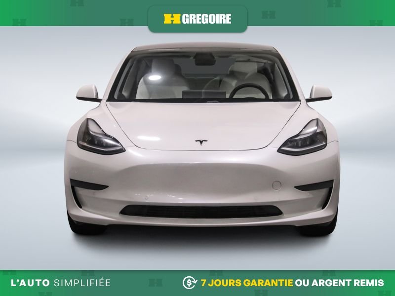 Tesla Model 3 Standard Range AUTO A/C CUIR TOIT NAV MAGS CAM REC 2021 Blanc