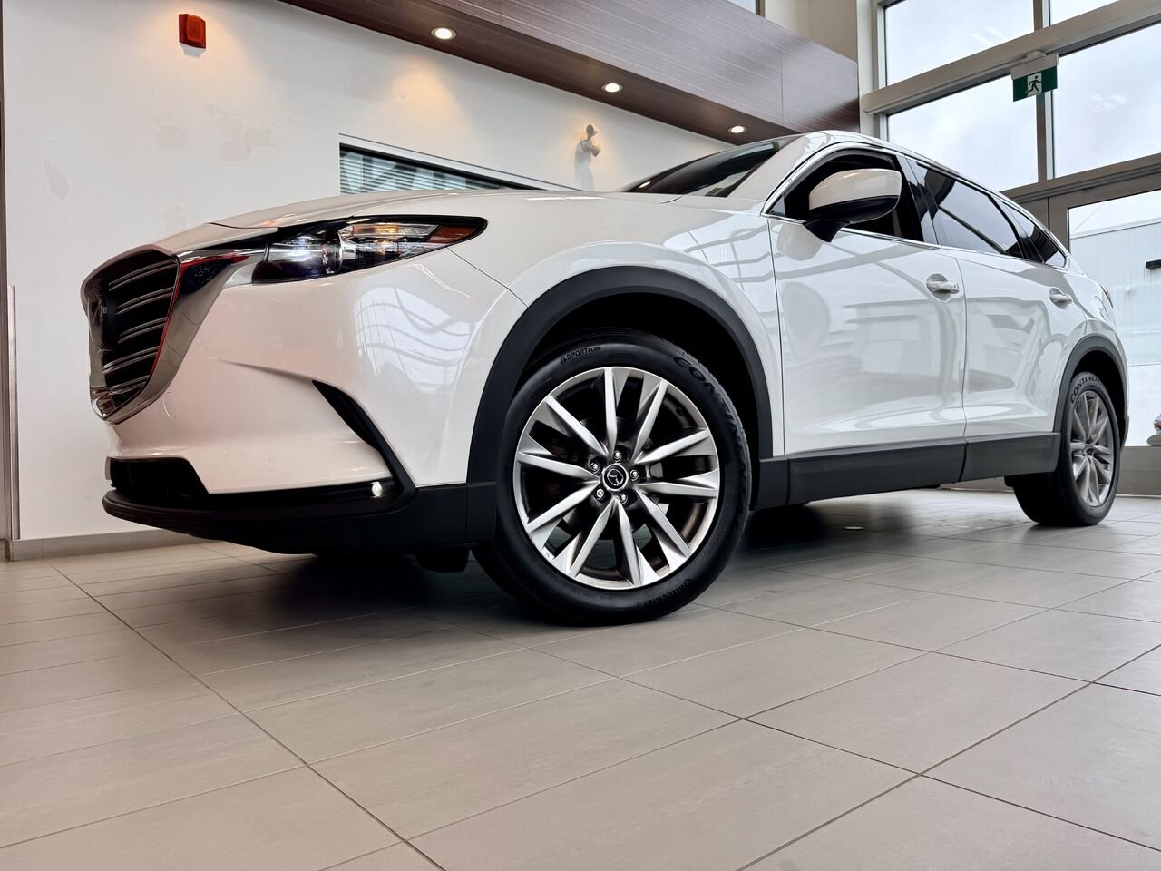 2021 Mazda CX-9 White Notre-Dame-des-Prairies - photo #3