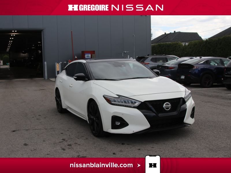 Nissan Maxima BI6232 | SR**cuir bose v6 performant 2021 Blanc Laval - photo #0