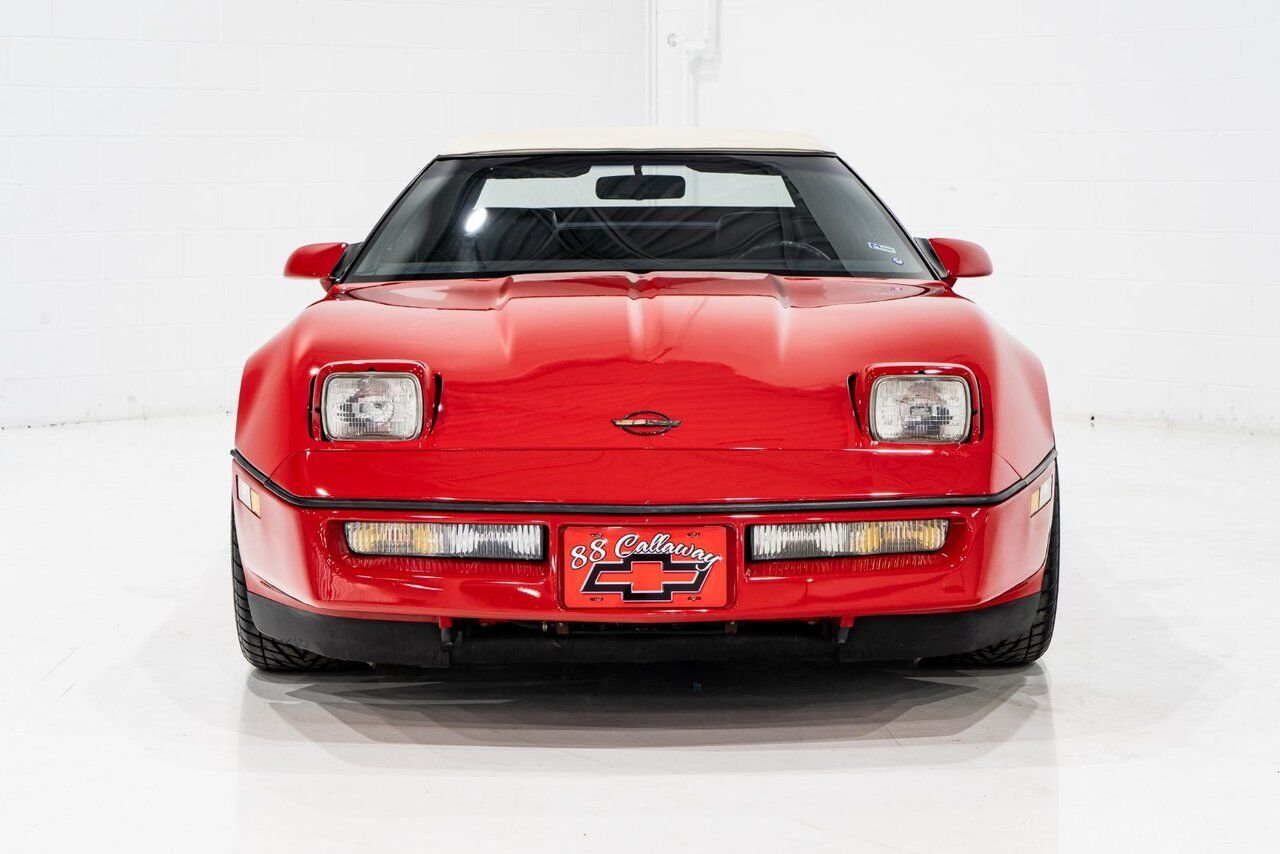 Chevrolet Corvette *PRIX EN USD* Callaway Turbo #123/400 built 1988 Rouge Montréal - photo #53