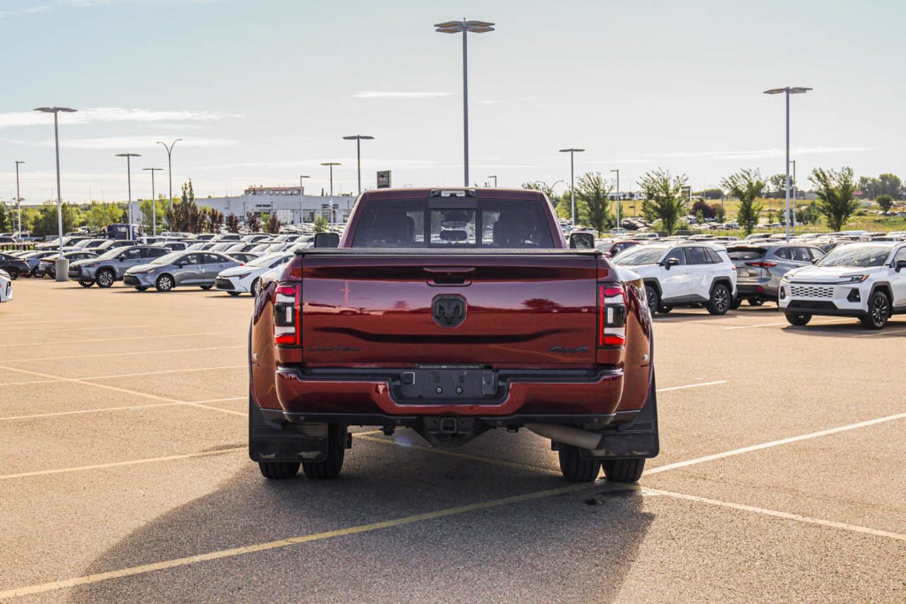 2023 Ram 3500 Limited 4x4 Crew Cab 8' Box Red Sherwood Park - photo #6