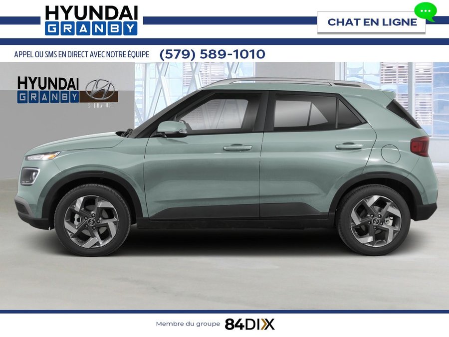 HYUNDAI Venue Ultimate IVT avec intérieur noir 2026 Vert mirage