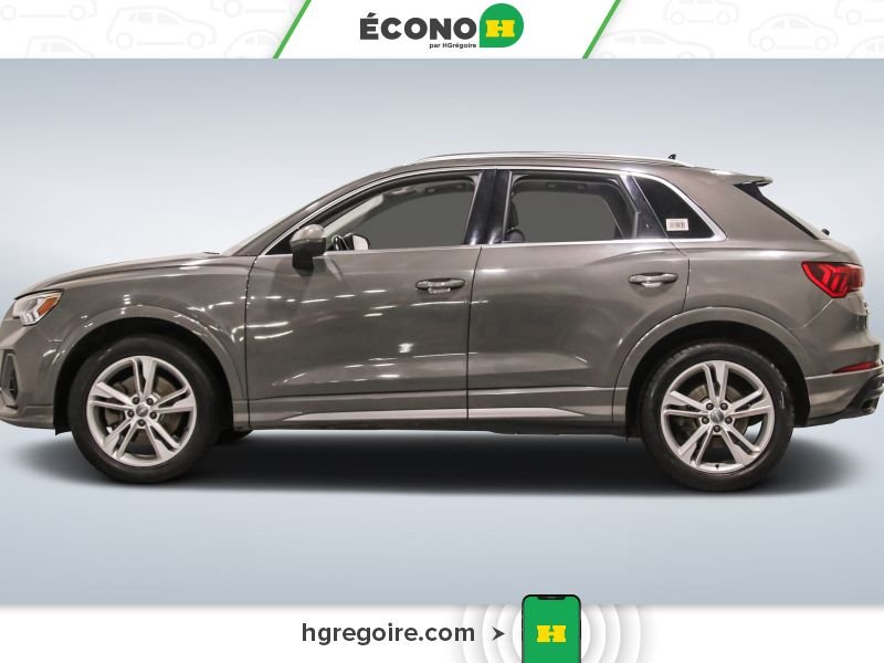 2019 Audi Q3 Progressiv AWD AUTO A/C CUIR TOIT MAGS CAM RECUL Grey
