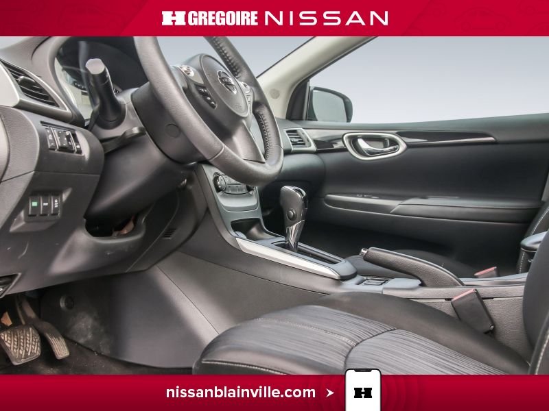 Nissan Sentra BR5472 | SV AUTO A/C GR ELECTRIQUE CAM RECUL BANC CHAUFFANT 2017 Blanc Laval - photo #11