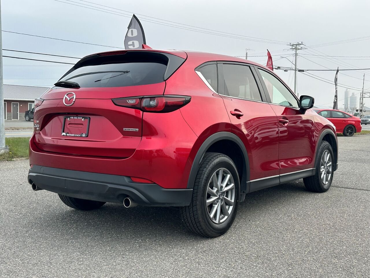 2025 MAZDA CX-5 PREFERRED CX-5 PREFERRED Red Matane - photo #4