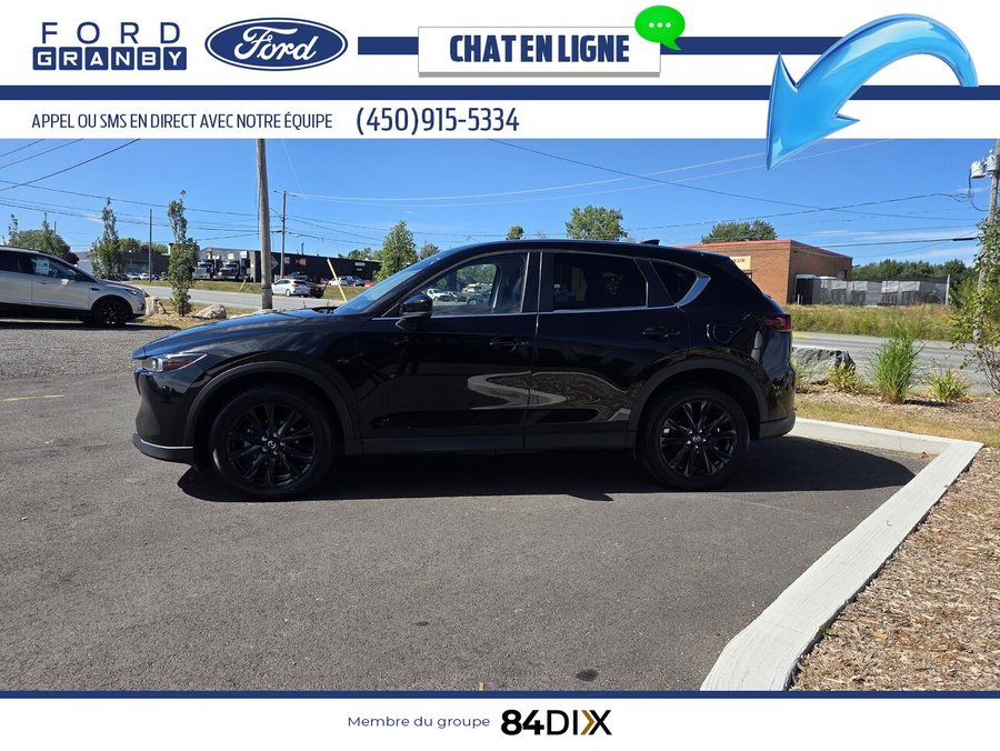 Mazda CX-5 Édition Kuro AWD, CUIR, TOIT 2022 Noir