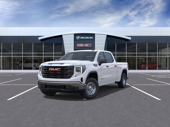 2026 GMC Sierra 1500 K1500 SIERRA CREW CAB PRO STD/BOX (1SA) SUMMIT WHITE