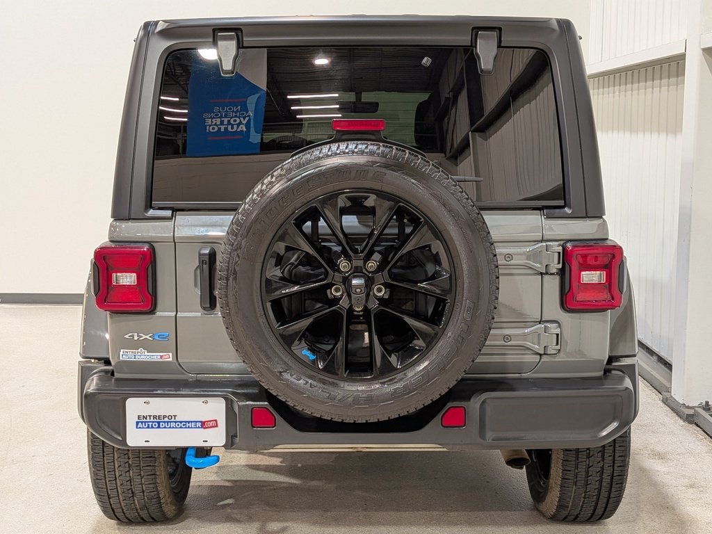 Jeep Wrangler 4xe Sahara 4 Door 4x4 2023 Gris Val-David - photo #5