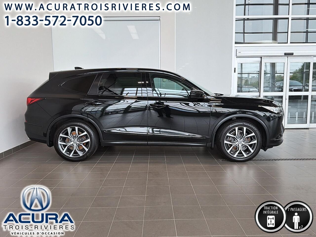 2024 Acura MDX Black Trois-Rivières - photo #7