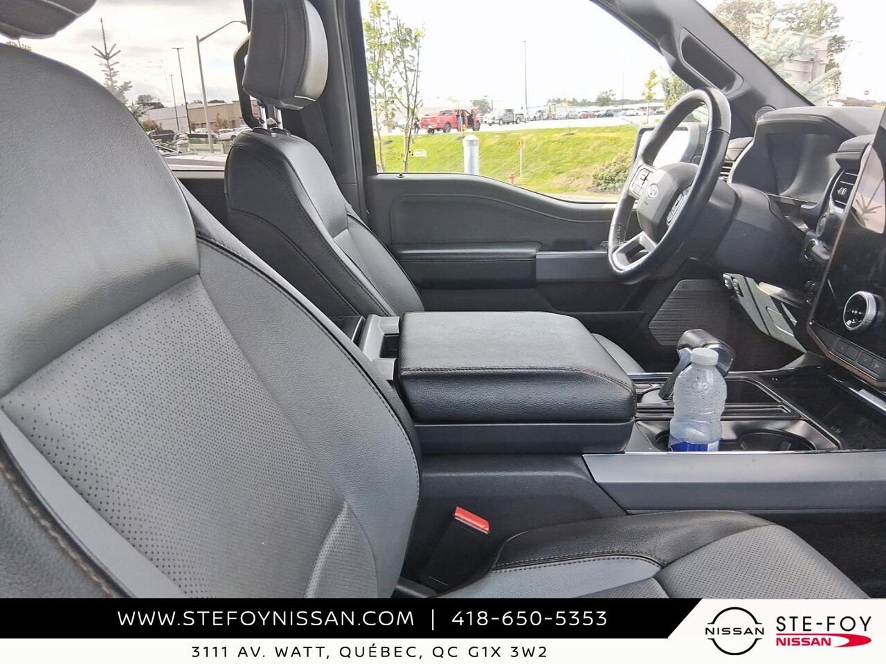 Ford F-150 Lightning LARIAT STANDARD RANGE 2023 Noir Ste-Foy - photo #2