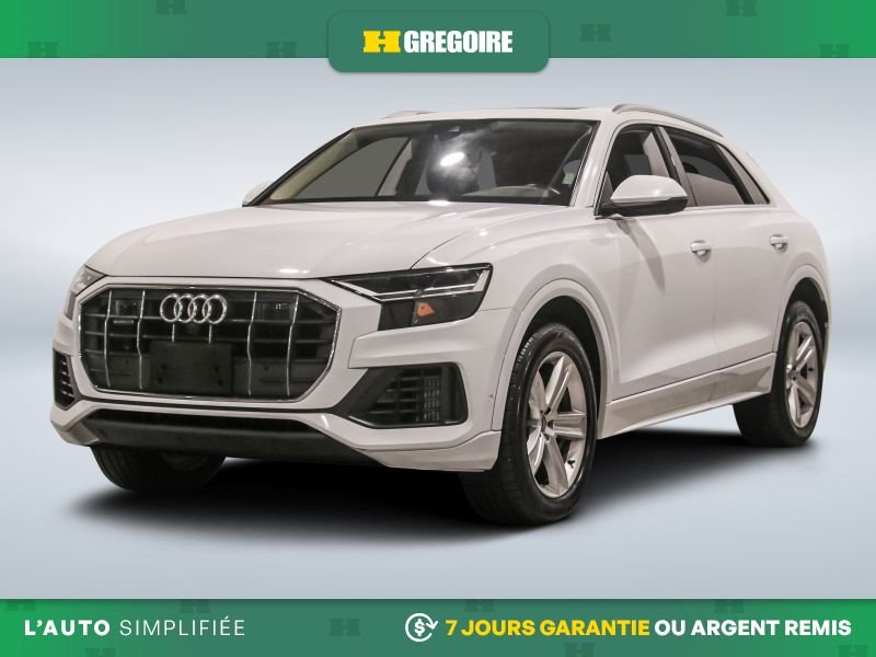 2019 Audi Q8 White Blainville - photo #2