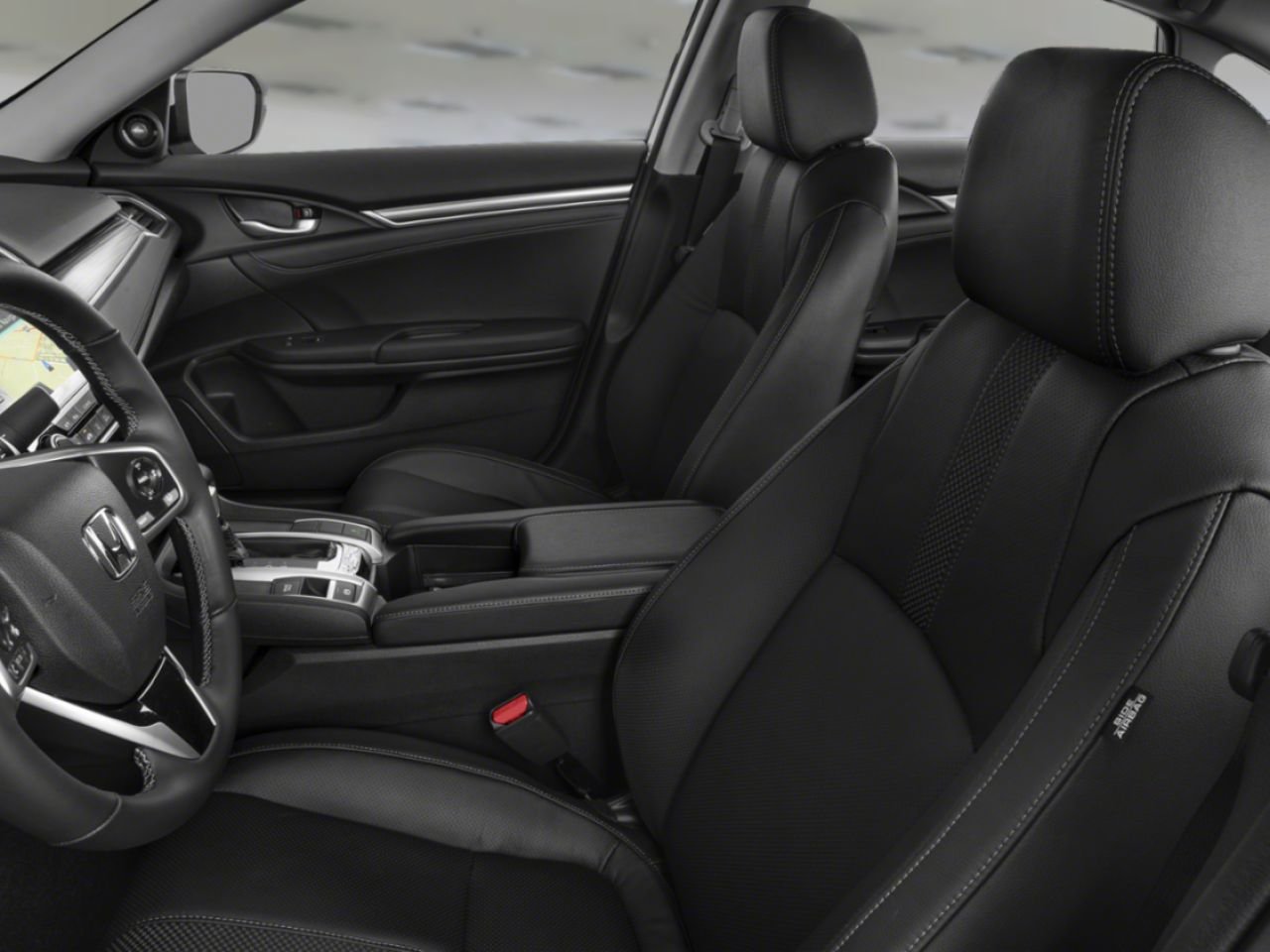 2019 Honda Civic Sedan TOURING CVT Black Mississauga - photo #11