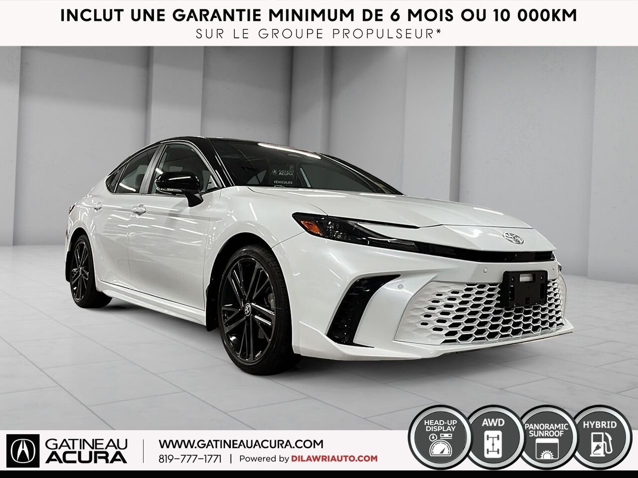 2025 Toyota Camry XSE AWD White Gatineau - photo #13