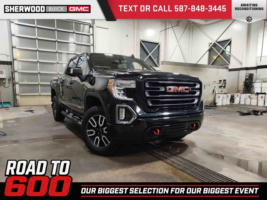 2022 GMC Sierra 1500 Limited AT4 6.2L | Heated And Cooled Leather Seats Black