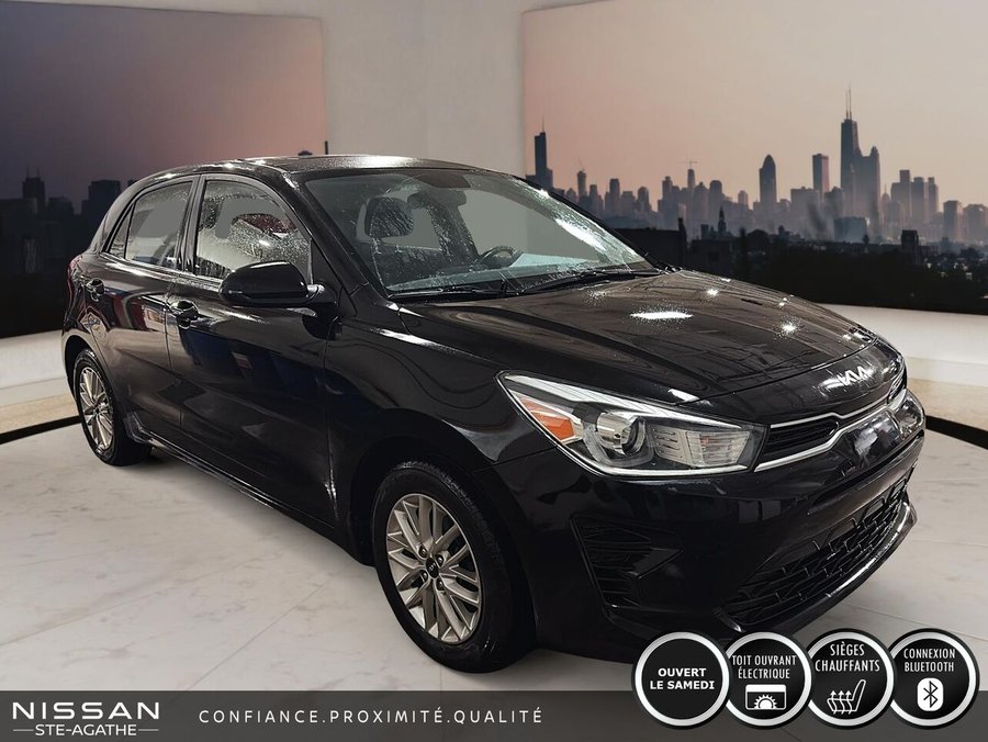 2023 Kia Rio 5 portes 2023 Black