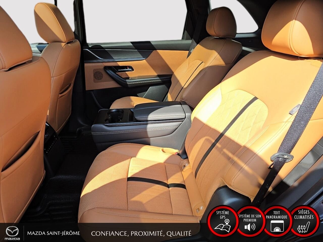 Mazda CX-90 hybride léger 2025 Rouge Saint-Jérôme - photo #21