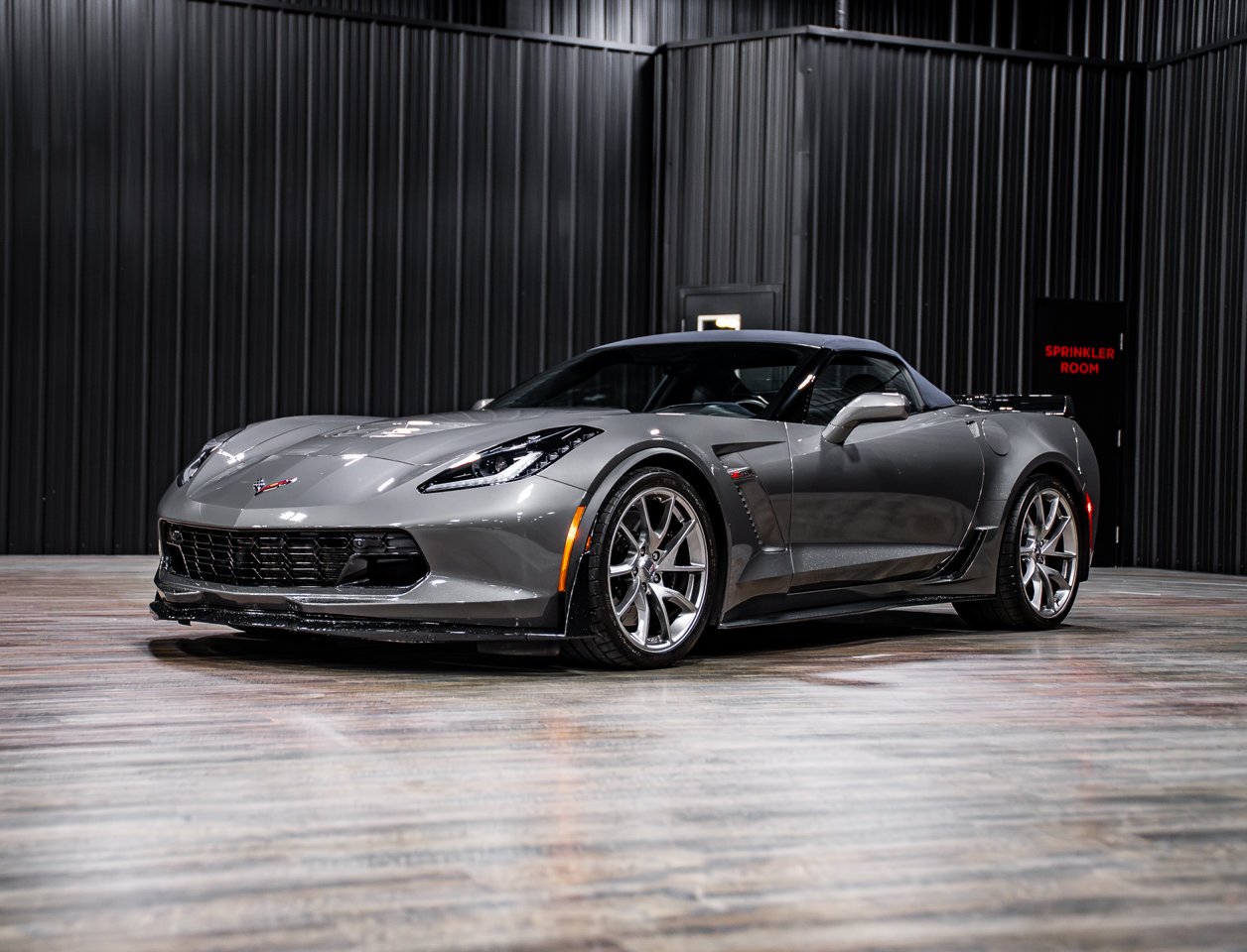 2016 Chevrolet Corvette 2dr Z06 Conv w/3LZ Shark Gray Metallic Sherwood Park - photo #3