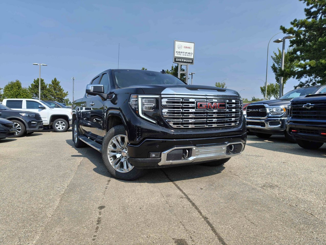 2024 GMC Sierra 1500 4WD Crew Cab 147 Denali Black Sherwood Park - photo #1