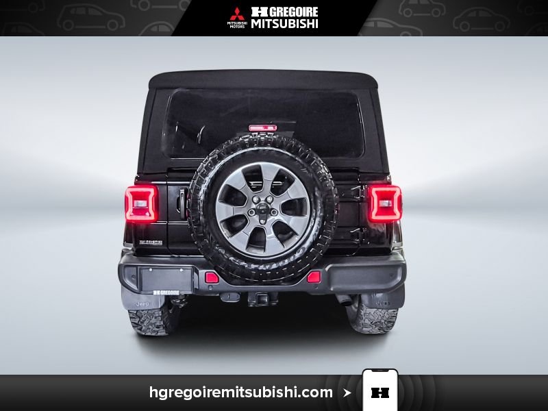 Jeep Wrangler Unlimited 2020 Noir Blainville - photo #7