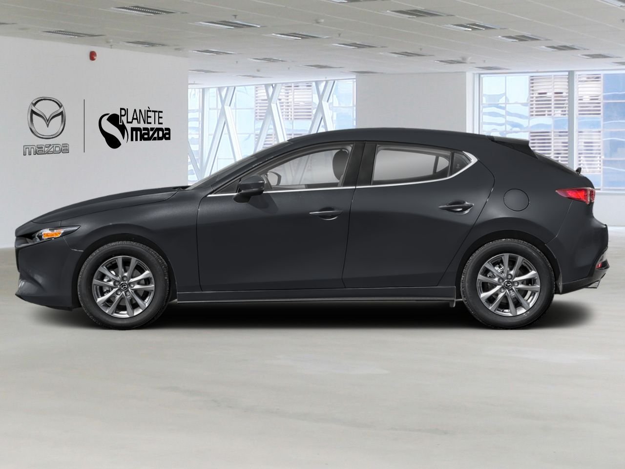 2026 Mazda Mazda3 Sport JM1BPAKL6T1903303 Jet Black Mica Mirabel - photo #2