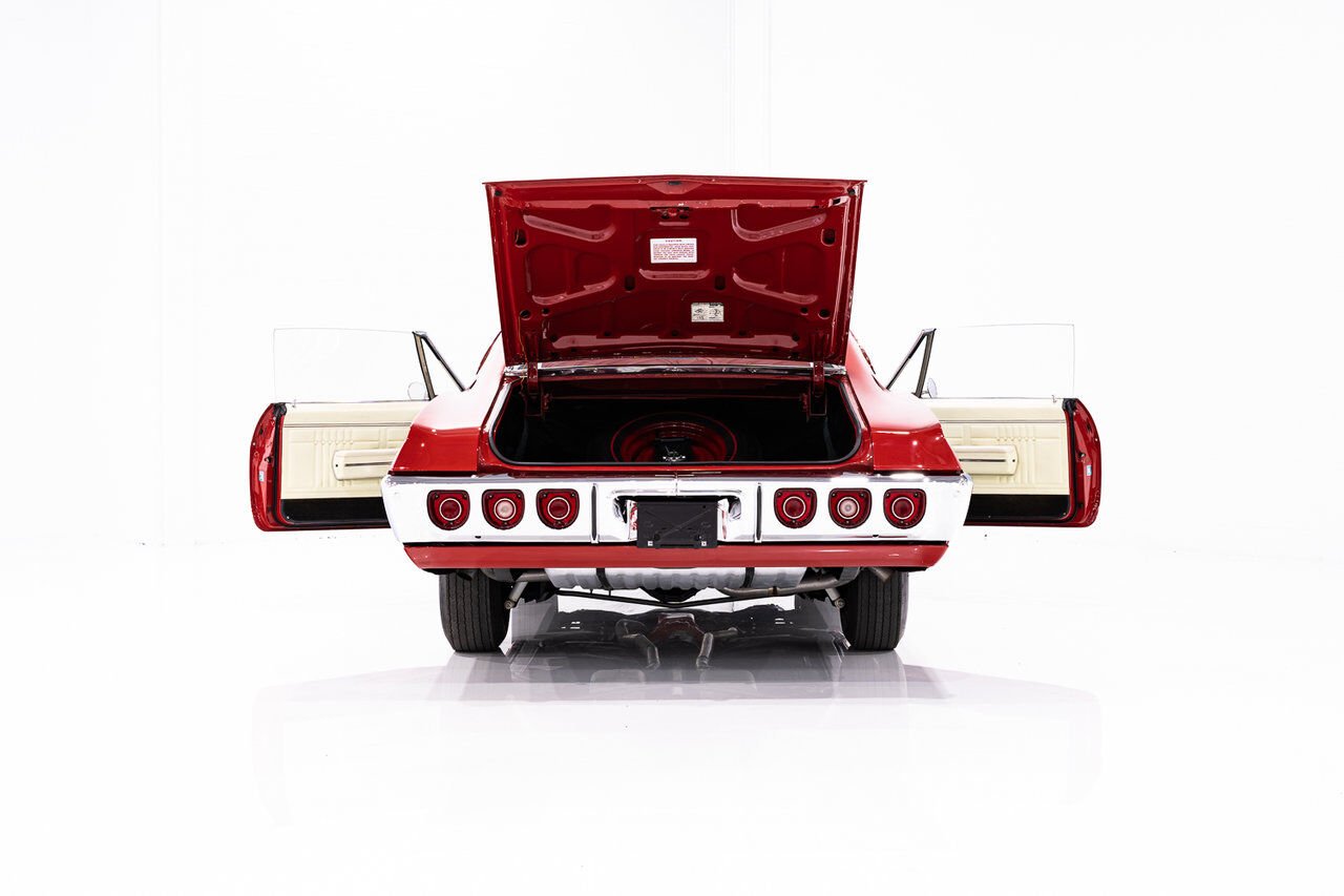Chevrolet Impala Match N# L72 427/425 4spd 4.56gear Org Bill Of Sale | PRIX EN USD 1968 Rouge Montréal - photo #116