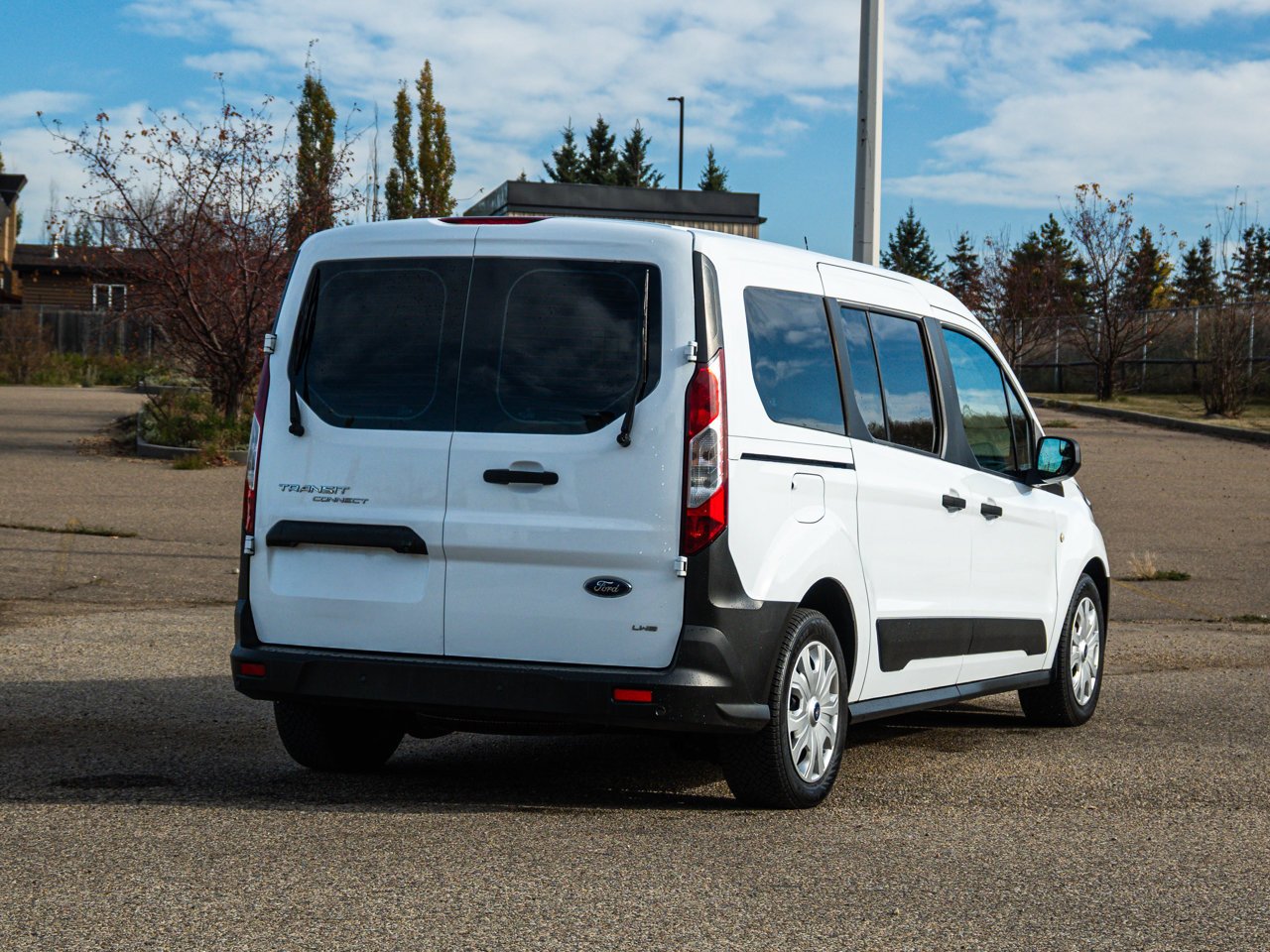 2020 Ford Transit Connect Wagon XL w/Dual Sliding Doors White Sherwood Park - photo #13