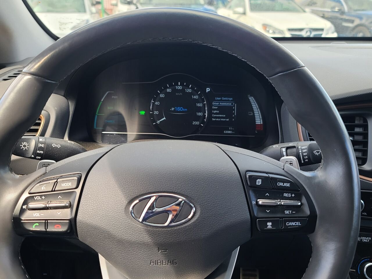 2019 Hyundai Ioniq Electric Grey  - photo #14