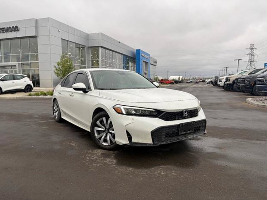 2025 Honda Civic Sedan LX 2.0L | Heated Seats White