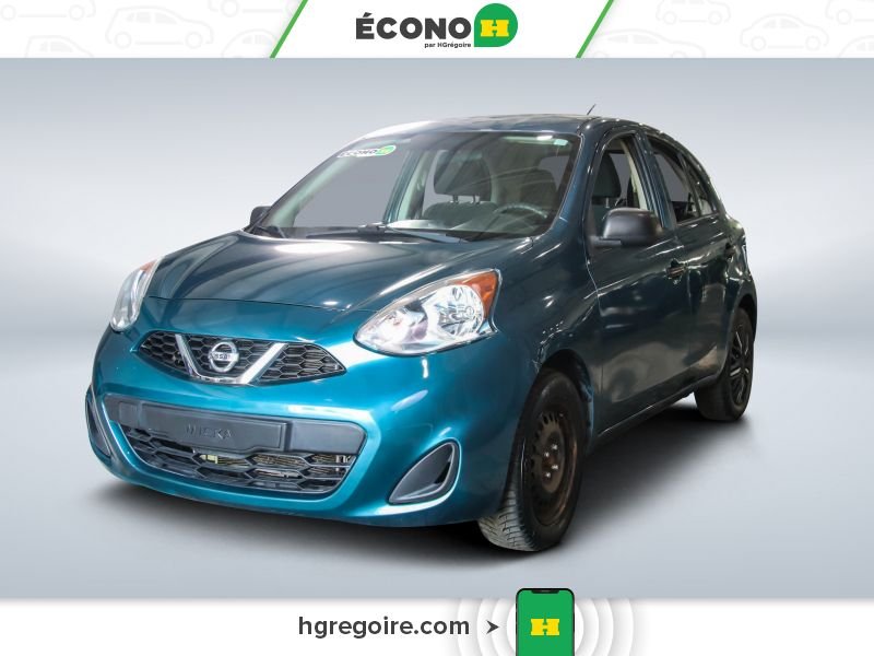 Nissan MICRA 2017 Bleu Blainville - photo #2