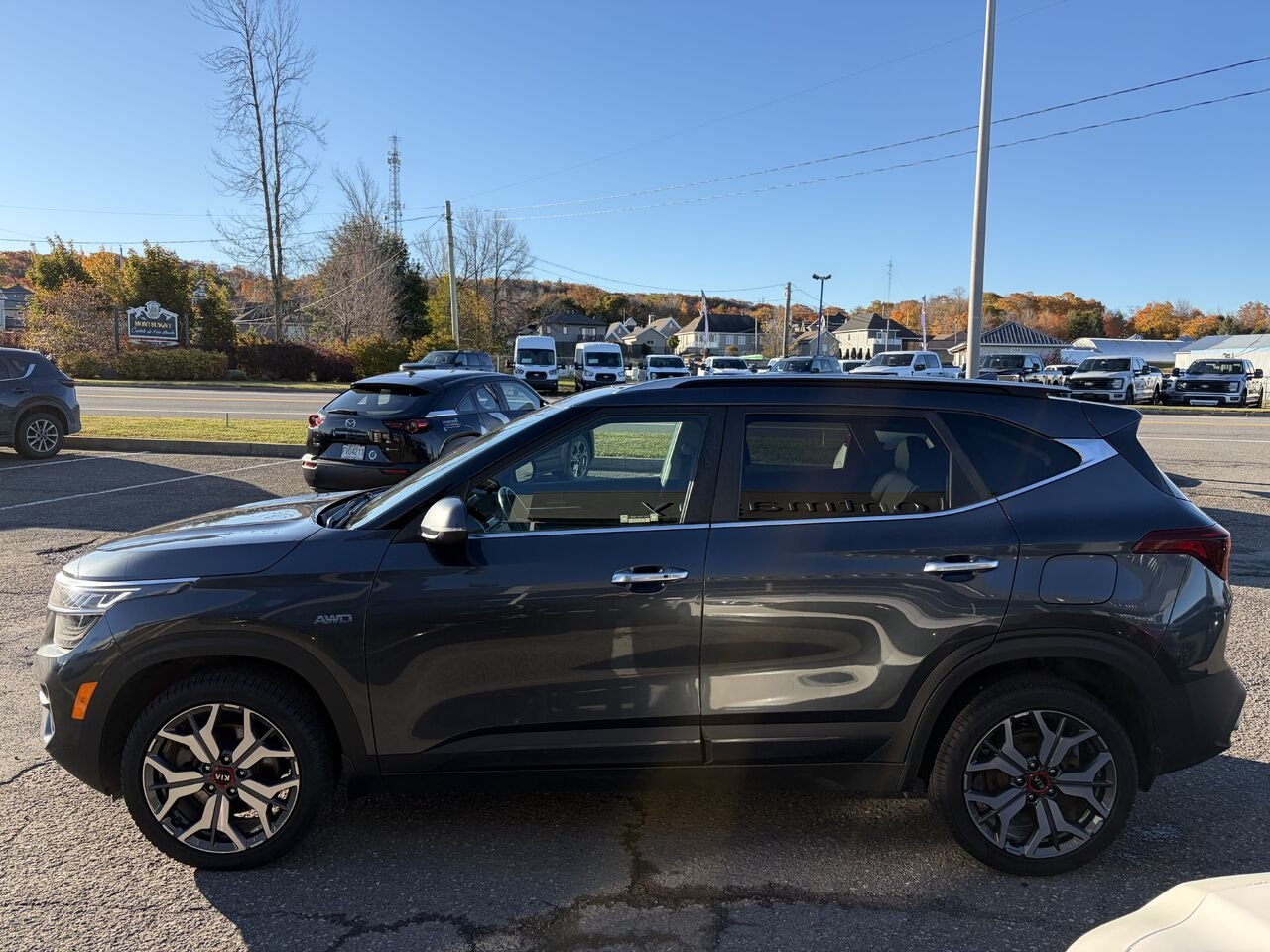 Kia Seltos SX Turbo TI 2021 Gris Montmagny - photo #6